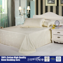 Conjuntos de folhas de cama de bambu puro 100% / tecido de fibra de bambu por atacado roupa de cama, conjunto de cama bonita